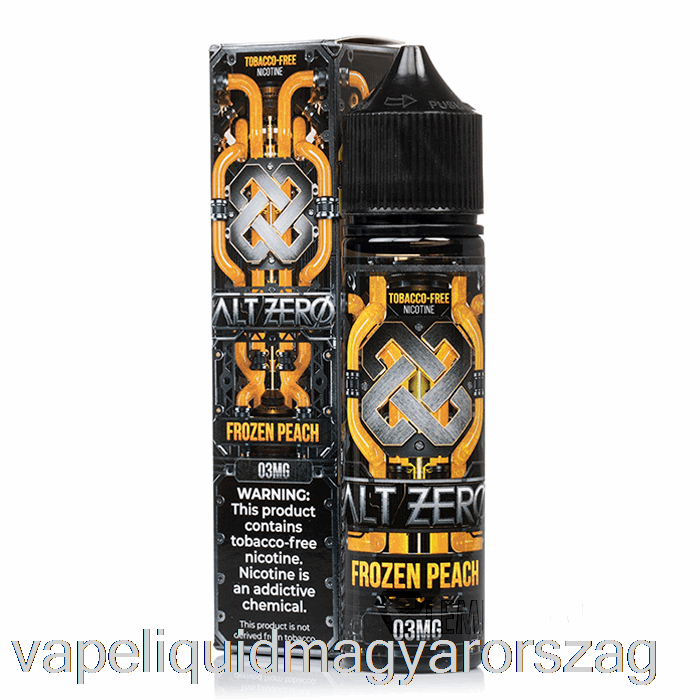 Fagyasztott Barack - Alt Zero - 60ml 3mg Vape E Cigi